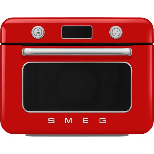 Smeg COF01RDEU Fritstående dampovn, rød