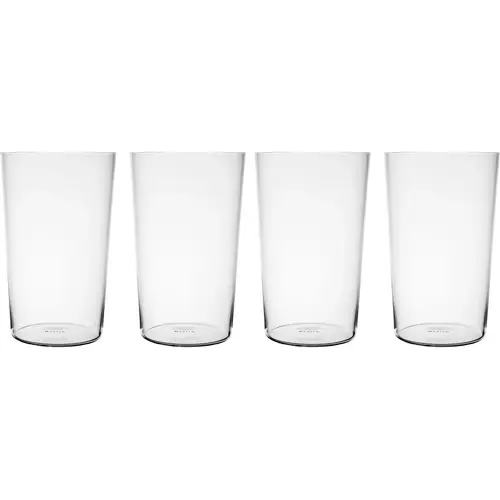 Mareld Tyndt ølglas 50 cl, 4 stk. krystalglas