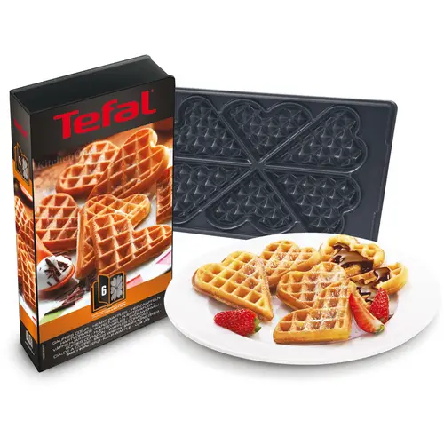 Tefal Snack Collection plader: Hjertevafler (6)