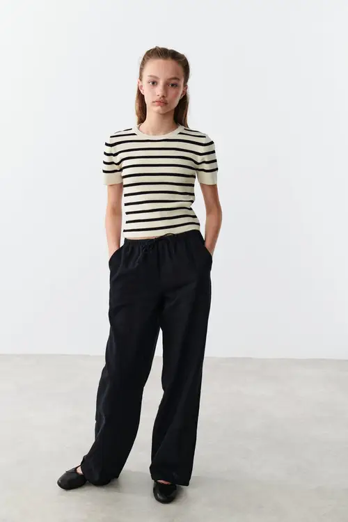 Y linenmix trousers