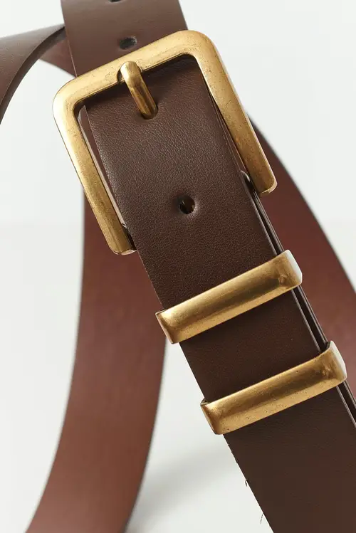 Two buckle belt