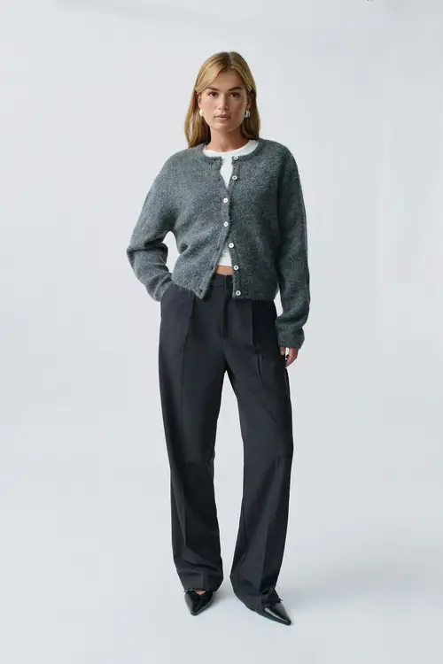 Tailored wide trousers