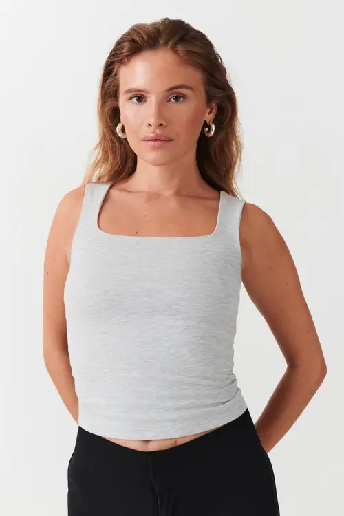 Basic square tanktop