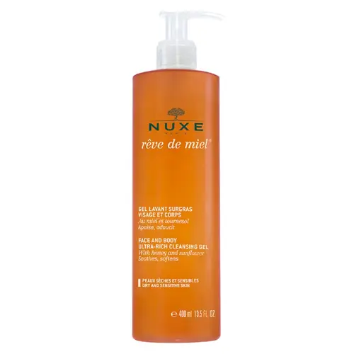 Nuxe Rêve De Miel Face And Body Ultra-Rich Cleansing Gel 400 ml