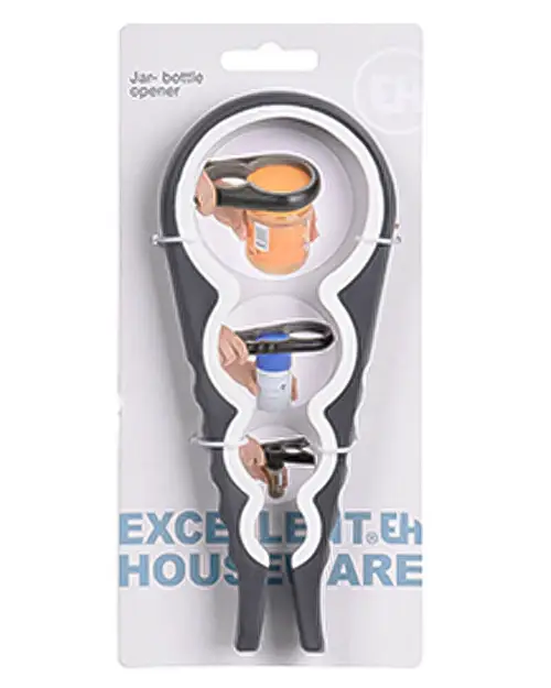 Excellent Houseware Bottle/Jar Opener White