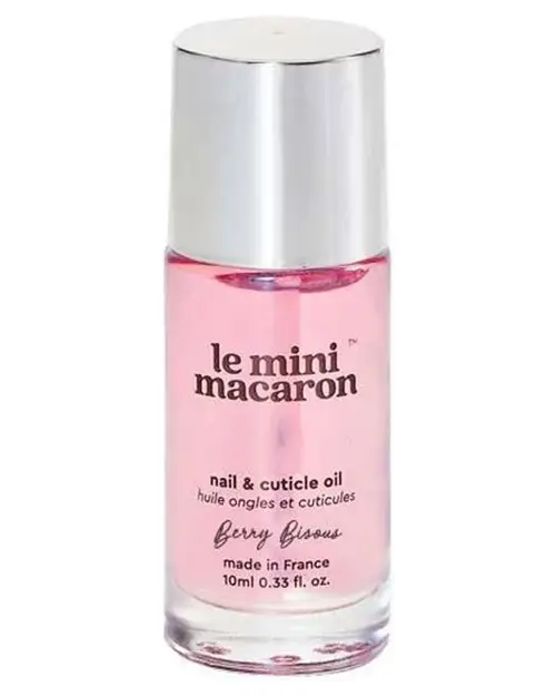 Le Mini Macaron Nail & Cuticle Oil Berry Bisous 10 ml