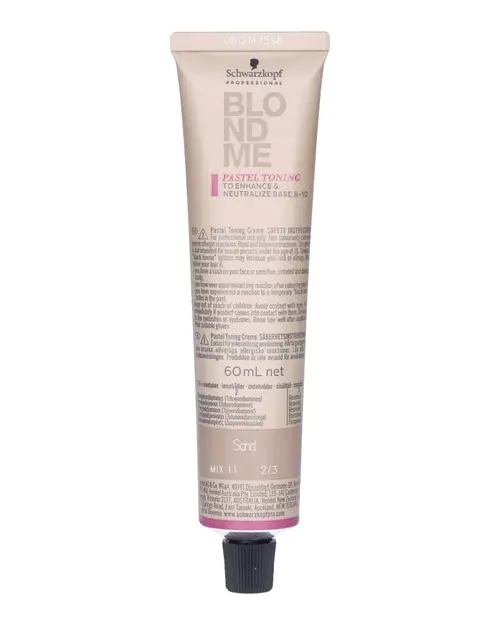 Schwarzkopf Blondme Blonde Toning Sand 60 ml