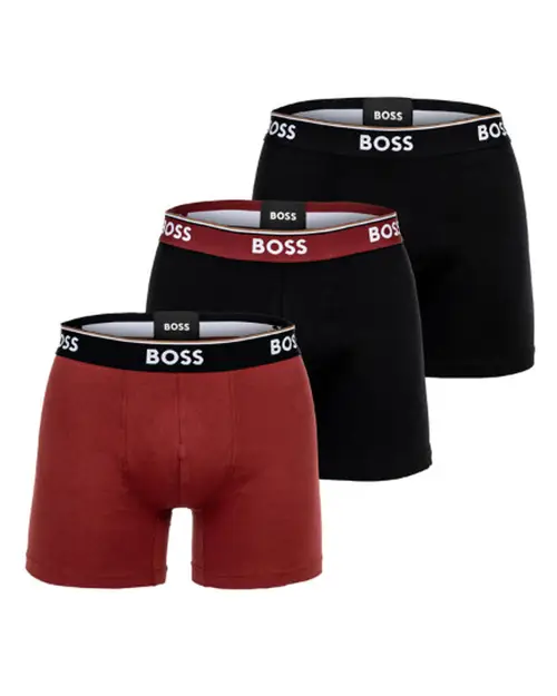 Hugo Boss 3-pack Boxer Brief Cotten Stretch Str. M   3 stk.