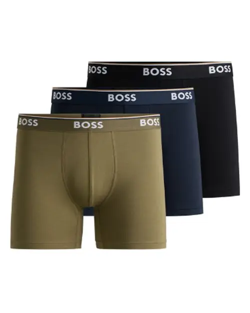 Hugo Boss 3-pack Boxer Brief Boxer Long Str. XXL   3 stk.