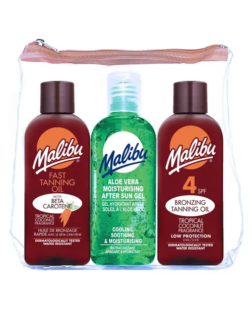 Malibu Travel Kit SPF 4 100 ml 3 stk.