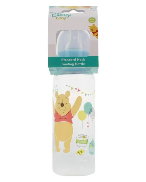 Disney Baby Peter Plys Sutteflaske 0m+ Blå 250 ml