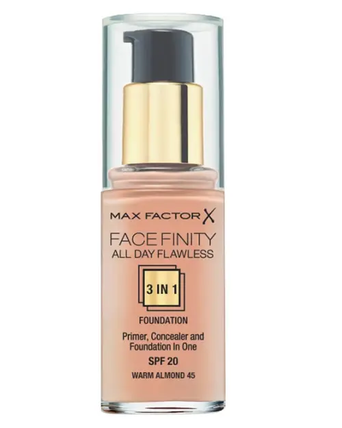 Max Factor Facefinity 3-in-1 Foundation Warm Almond 45 30 ml