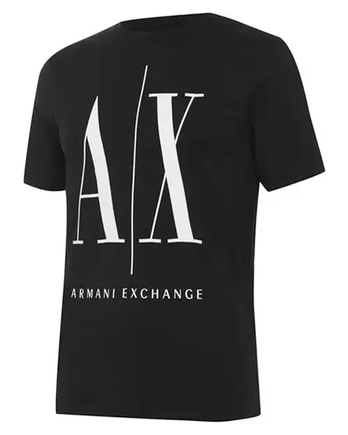 Armani Exchange Icon Period Men T-Shirt Black XXL