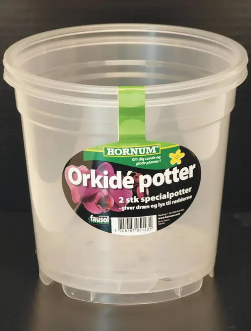 Hornum orkidé potter, Ø 12 cm