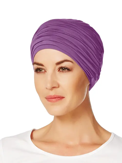 Christine Headwear - Karma Turban | Purple - onesize