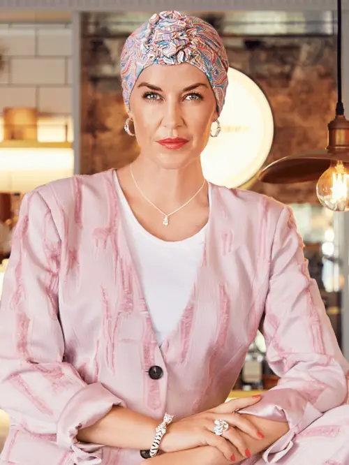 Christine Headwear - Lotus Turban | Festive Ornaments  - onesize