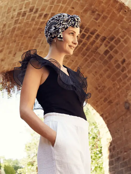 Christine Headwear - Beatrice Turban | Round 'n' Round - onesize