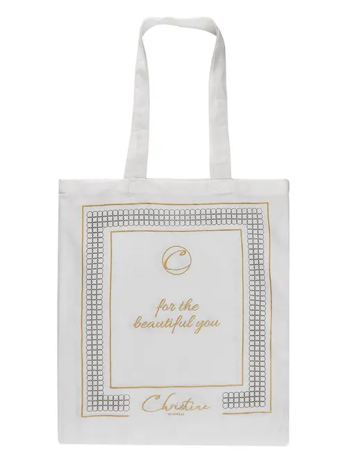 Christine Headwear - Christine Cotton Bag | Ivory - onesize