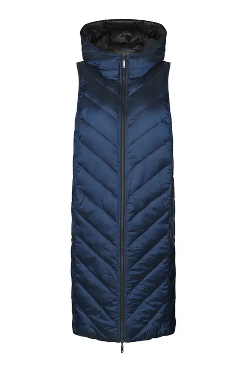 CRÉTON Quily vendbar puffer vest (MIDNIGHT NAVY, M)