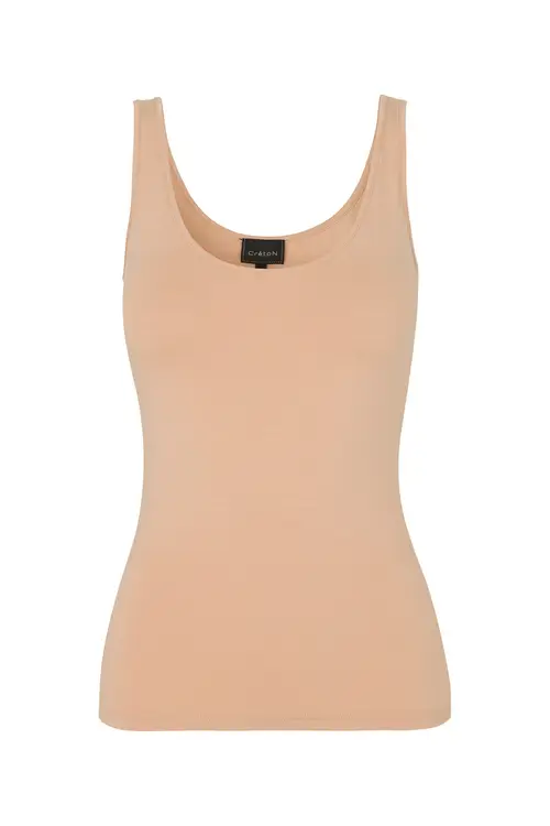 CRÉTON CRLindie tanktop (NUDE, XL)