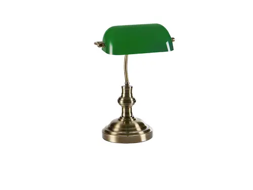 Markslöjd - Bankers Bordlampe 42 cm Oxide/Green