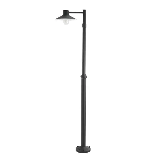 Norlys - Lund 1 Udendørs Parklampe t/Beton Forankring Sort