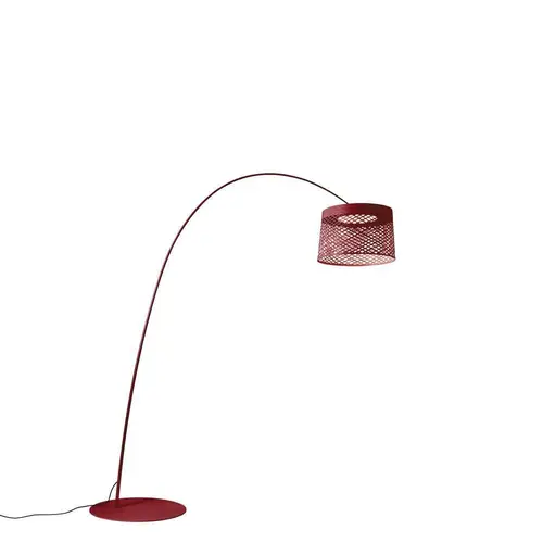 Foscarini - Twiggy Grid Udendørs Gulvlampe Carminio