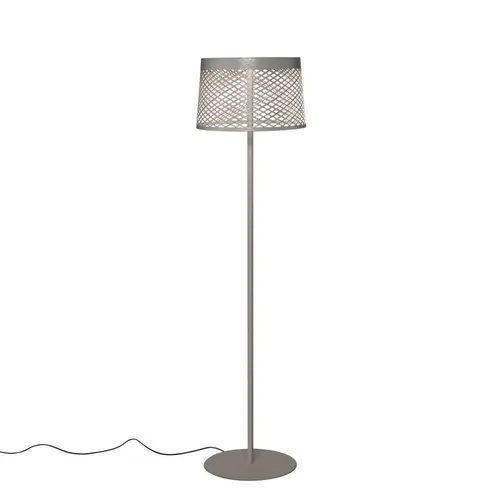 Foscarini - Twiggy Grid Lettura Udendørs Gulvlampe Greige