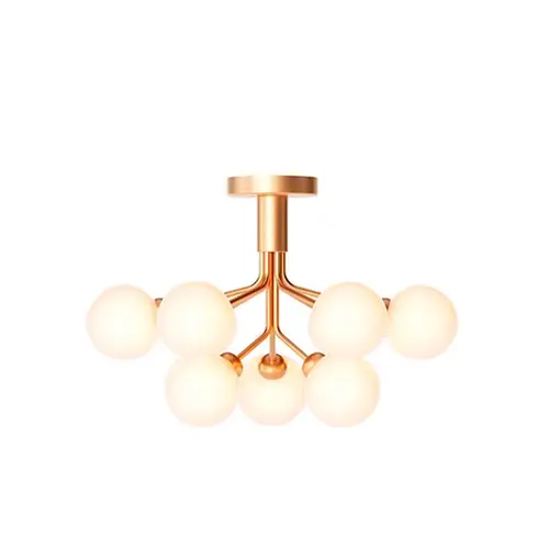 Nuura - Apiales 9 Loftlampe Brushed Brass