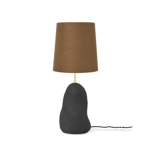 ferm LIVING - Hebe Bordlampe Medium Black/Curry