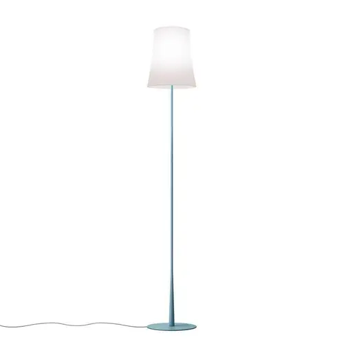 Foscarini - Birdie Easy Gulvlampe Lyseblå Opal