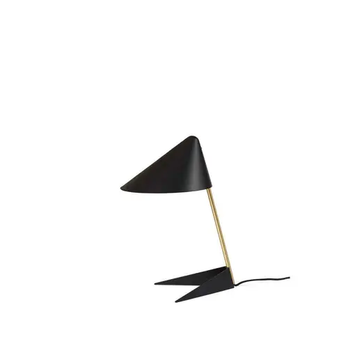 Warm Nordic - Ambience Bordlampe Black Noir/Brass