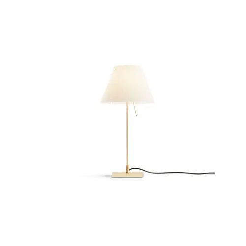 Luceplan - Costanzina Bordlampe Messing/Hvid