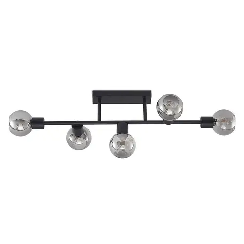 Lindby - Biscala 5 Loftlampe Black/Smoke