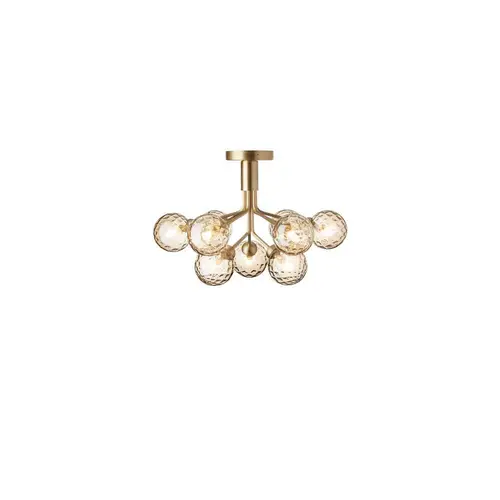 Nuura - Apiales 9 Loftlampe Brushed Brass/Optic Gold