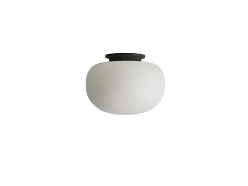 Frandsen - Supernate Loftlampe Ø28 Opal White/Black