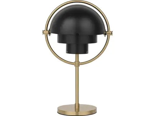 GUBI - Multi-Lite Portable Bordlampe Black/Brass