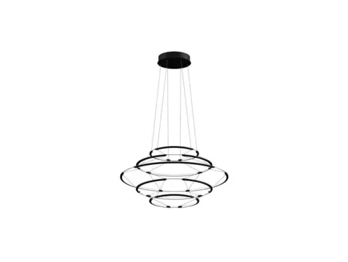 Nemo Lighting - Drop 5 Pendel Matte Black