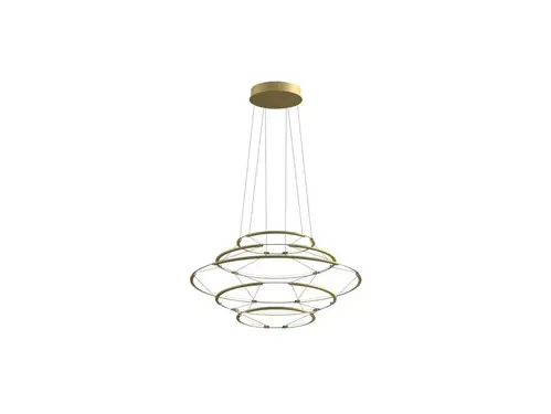 Nemo Lighting - Drop 5 Pendel Satin Gold