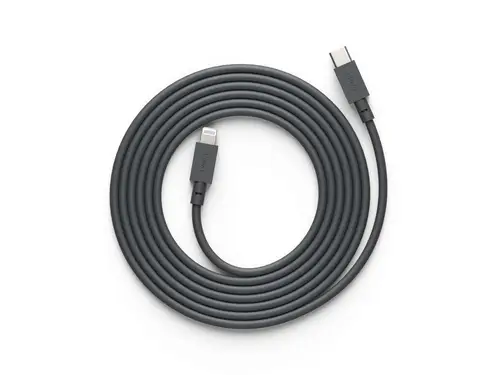 Avolt - Cable 1 USB-C to Lightning 2m Stockholm Black