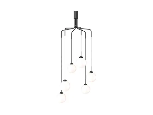 Nuura - Apiales Cluster 6 Lysekrone Satin Black/Opal