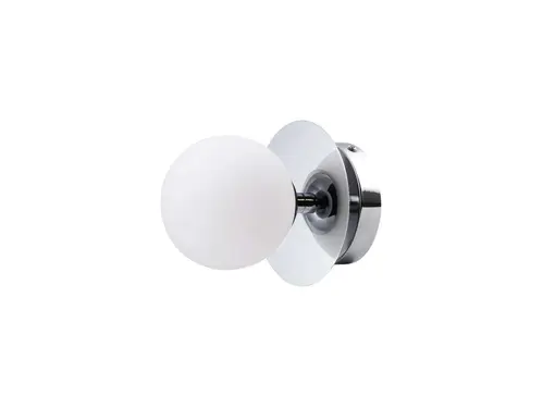 Globen Lighting - Art Deco Væg-/Loftlampe IP44 Chrome/White