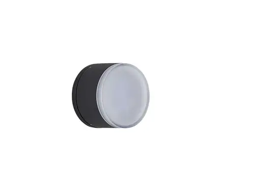 Lindby - Mathea Round LED Udendørs Loftlampe Dark Grey