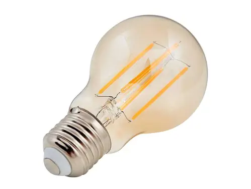 Lindby - Pære LED 6W (500lm) Filament E27 Amber