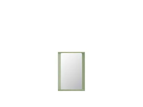 Muuto - Arced Mirror 80x55 Light Green