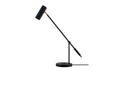 Globen Lighting - Hubble Read Bordlampe w/Wireless Charging Black