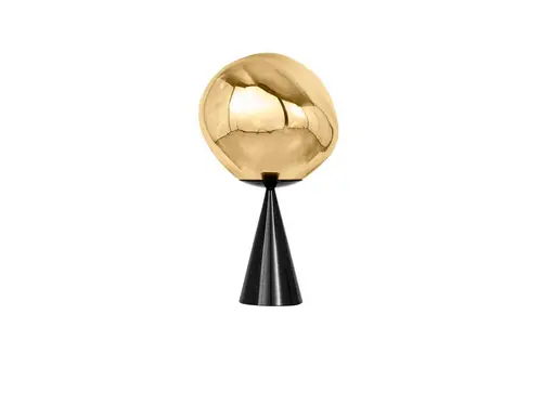 Tom Dixon - Melt Cone Fat Bordlampe Gold/Black