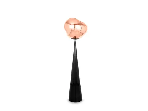 Tom Dixon - Melt Cone Fat Gulvlampe Copper/Black