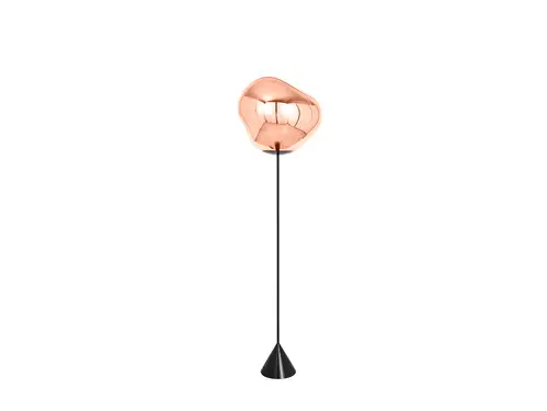 Tom Dixon - Melt Cone Slim Gulvlampe Copper