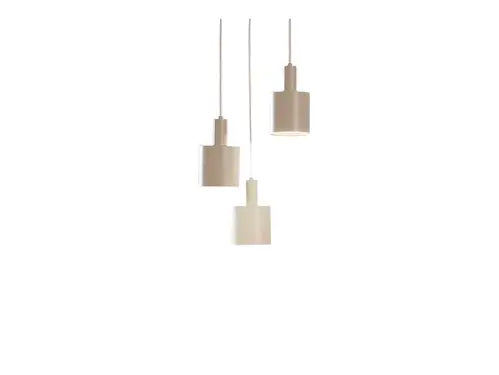 Lindby - Ovelia 3 Round Pendel Beige